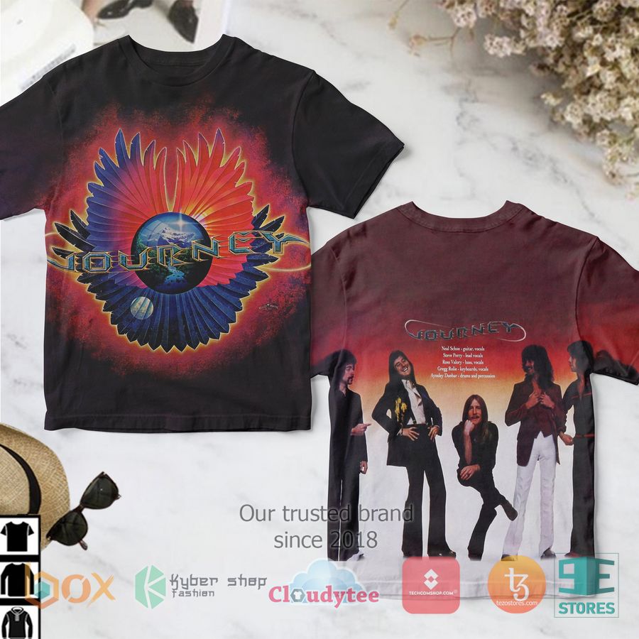 journey band infinity album 3d t shirt 1 50529
