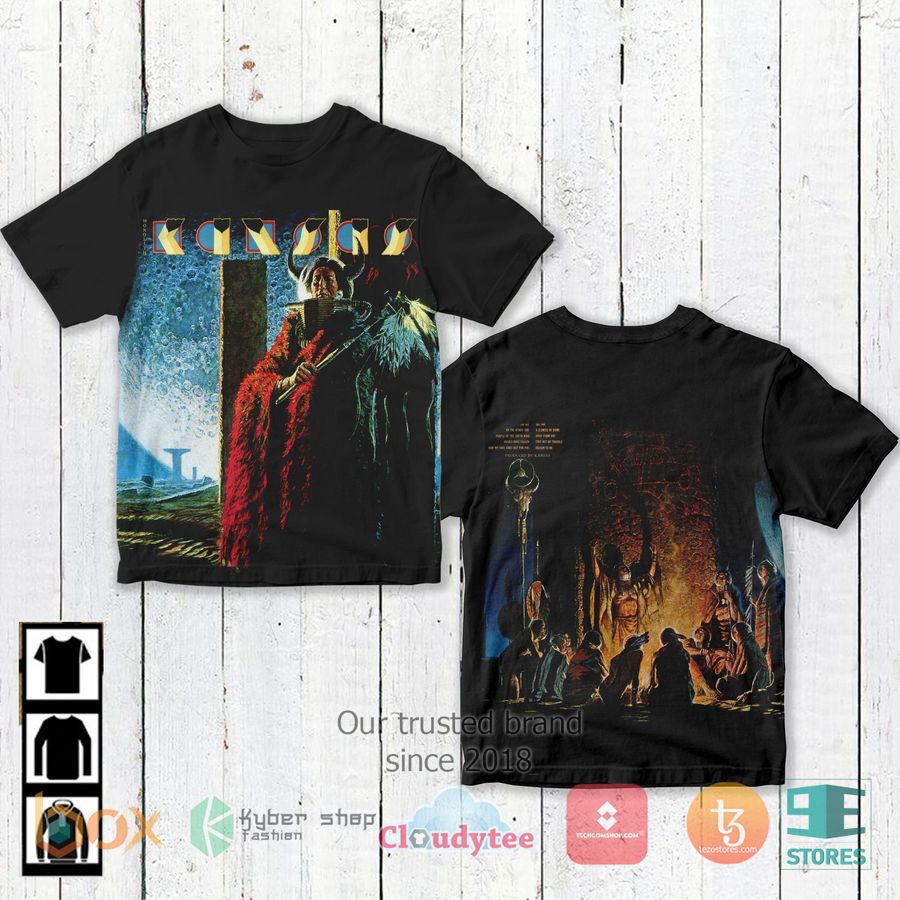 kansas band monolith album 3d t shirt 1 38704
