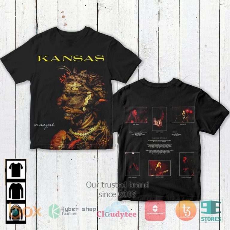 kansas masque album 3d t shirt 1 15953