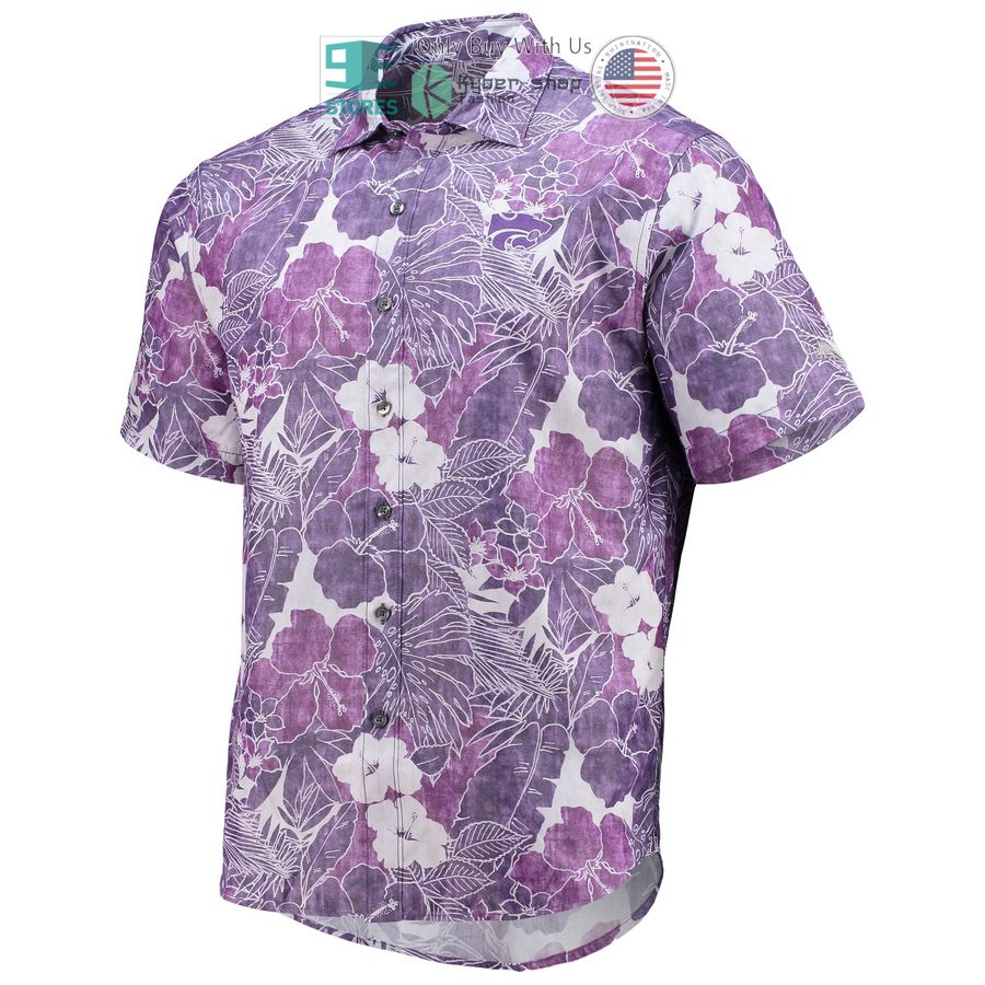 kansas state wildcats tommy bahama coconut point playa flora islandzone purple hawaiian shirt 2 99596