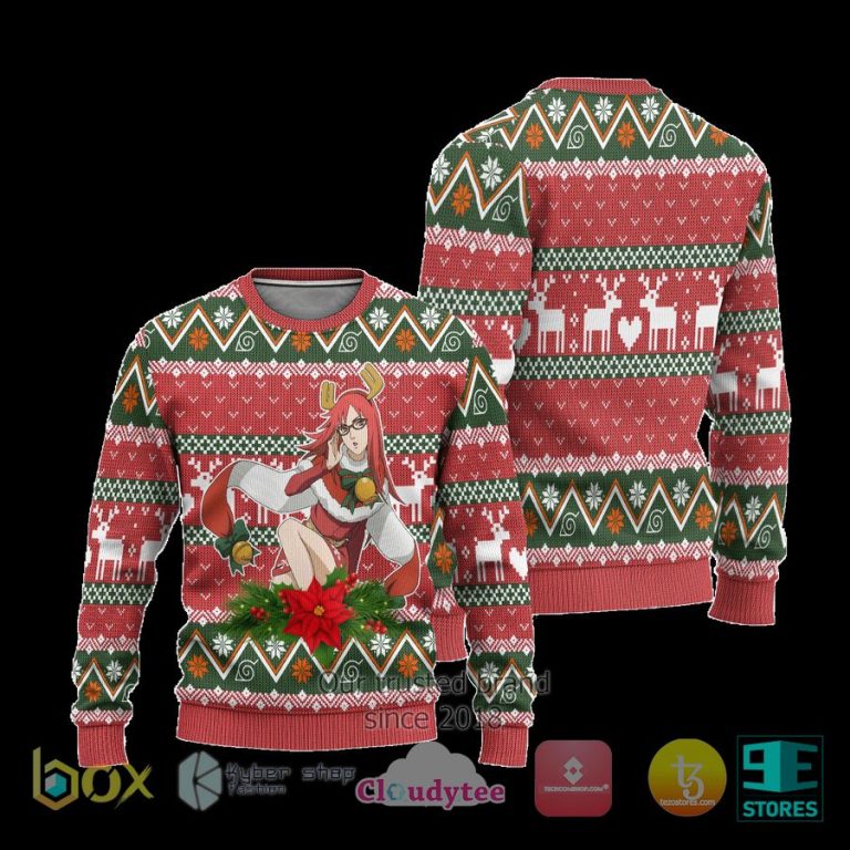 karin naruto anime xmas ugly christmas sweater 3 82112