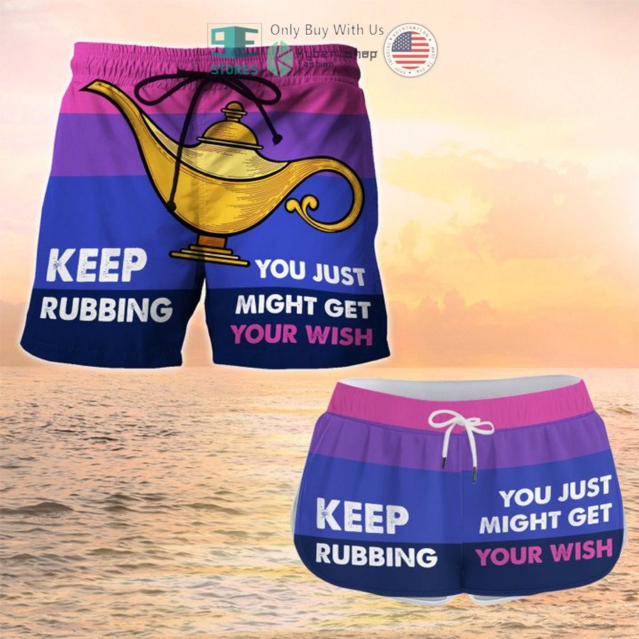 keep rubbing you just might get your wish couple shorts 1 76321