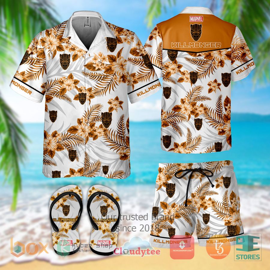killmonger erik stevens hawaiian shirt shorts 1 58386