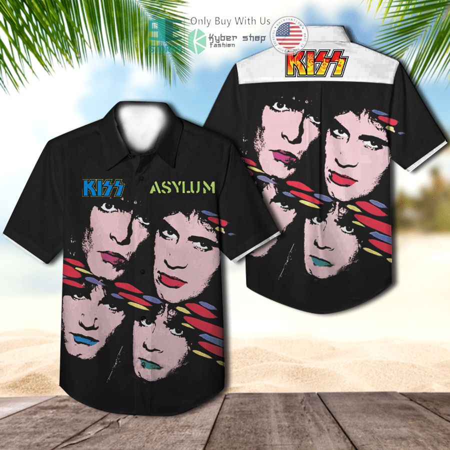 kiss band asylum album hawaiian shirt 1 1941