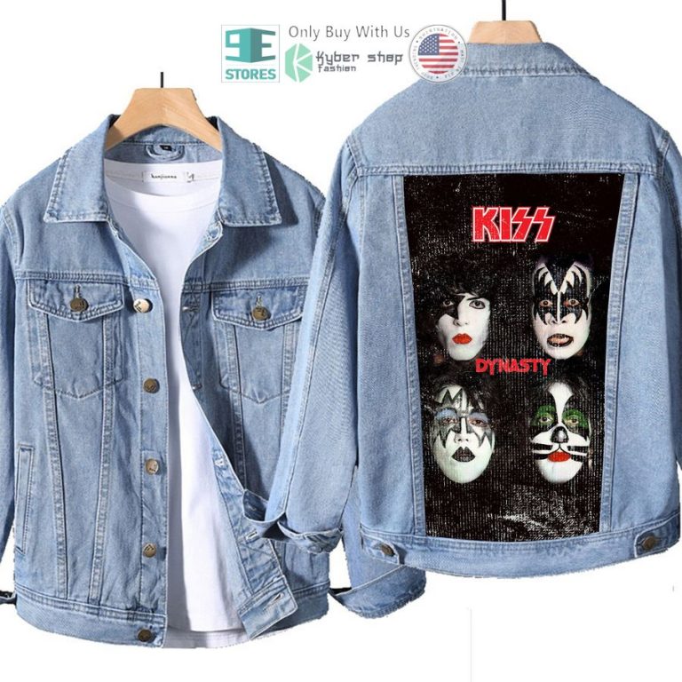 kiss band dynasty album denim jacket 1 21742