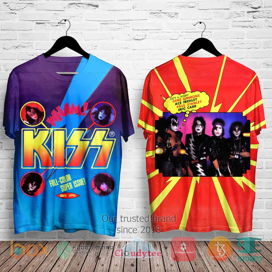 kiss band full color super issue 3d t shirt 1 52900