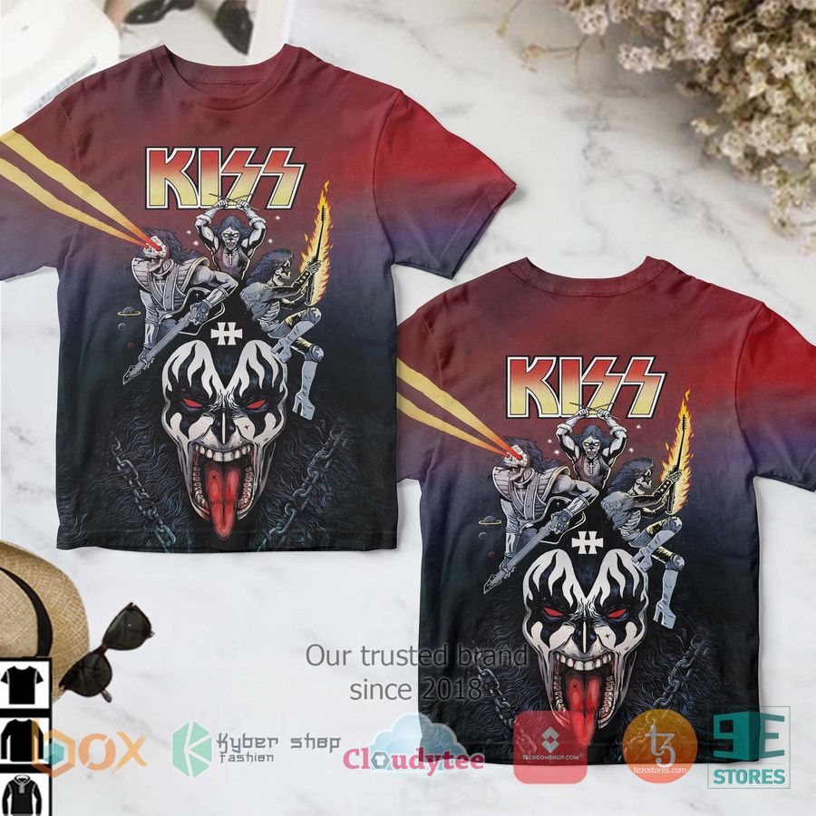 kiss band members 3d t shirt 1 26246