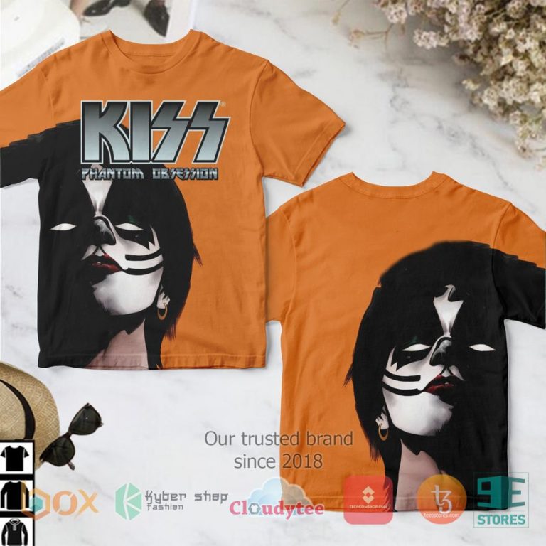 kiss band phantom obsession 5 eric singer cover 3d t shirt 1 25203