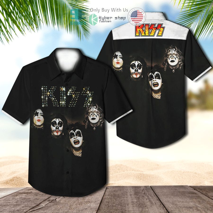 kiss band ss album hawaiian shirt 1 99376
