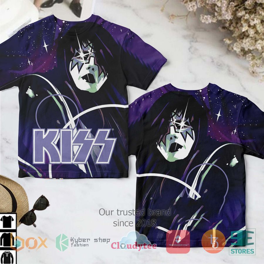 kiss band the spaceman 3d t shirt 1 82230
