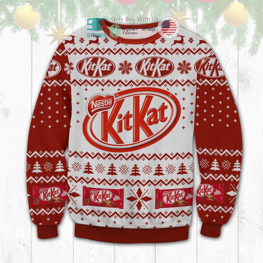 kit kat christmas sweatshirt sweater 1 62184