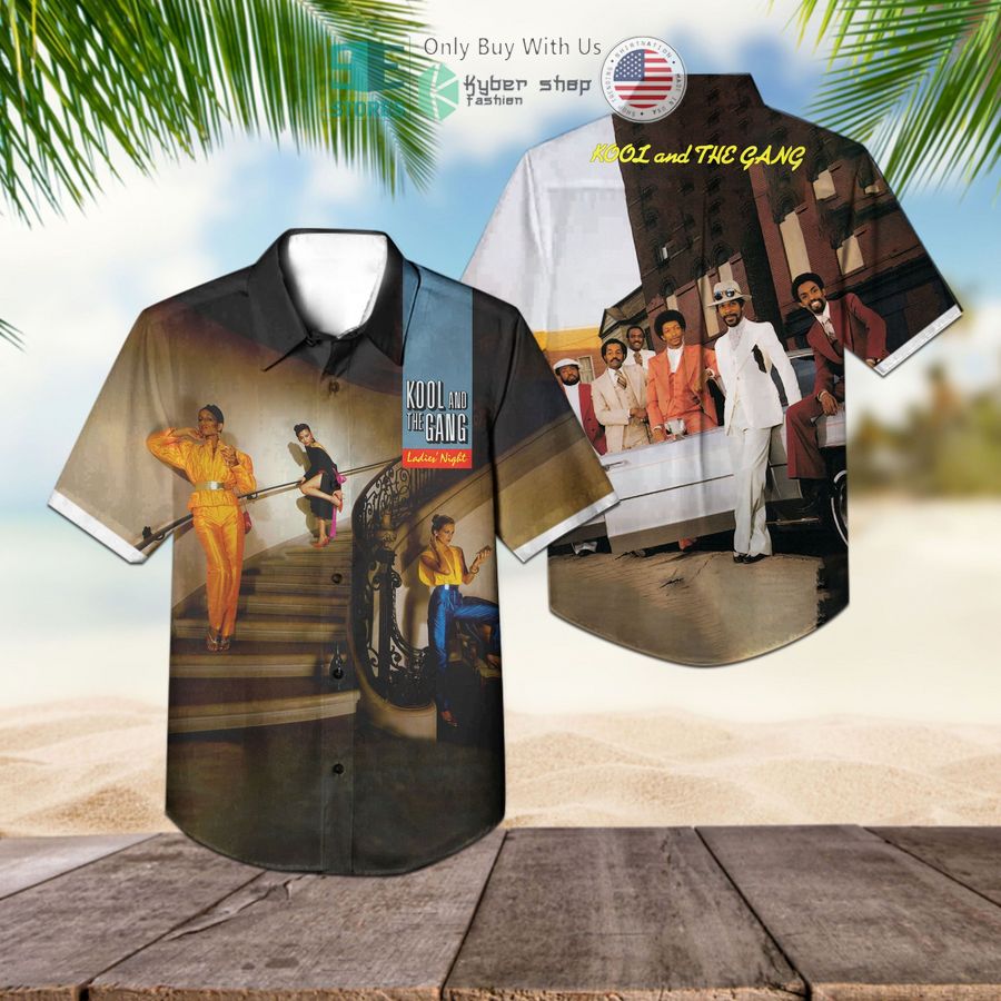 kool the gang band ladies night album hawaiian shirt 1 91754