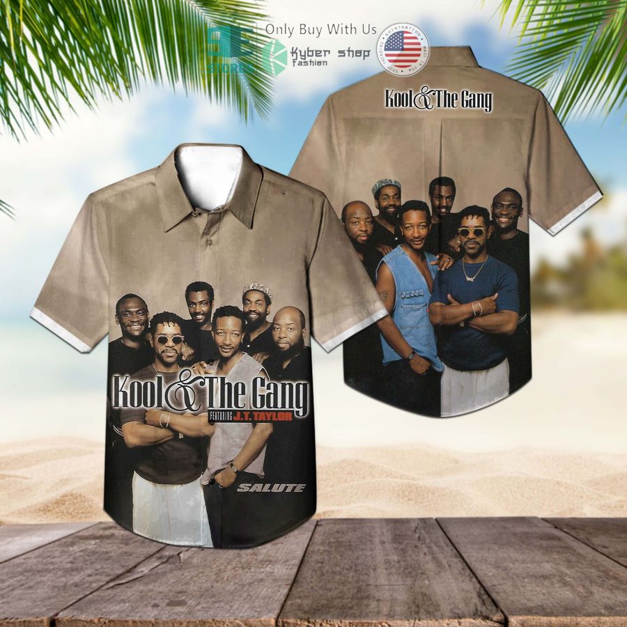 kool the gang band salute album hawaiian shirt 1 73562