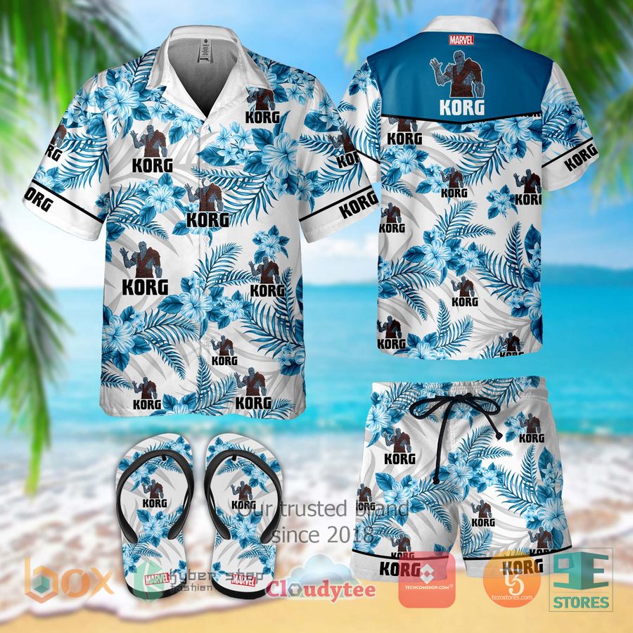 korg marvel hawaiian shirt shorts 1 95799