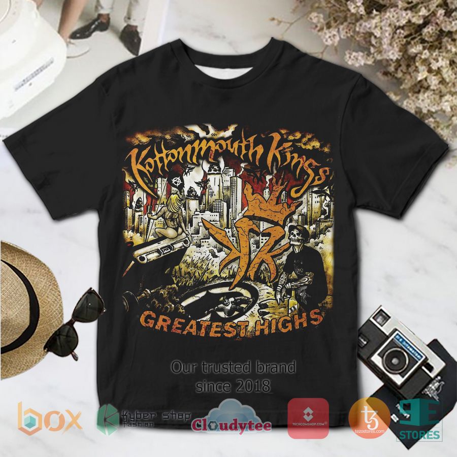 kottonmouth kings band greatest highs black album 3d t shirt 1 81484