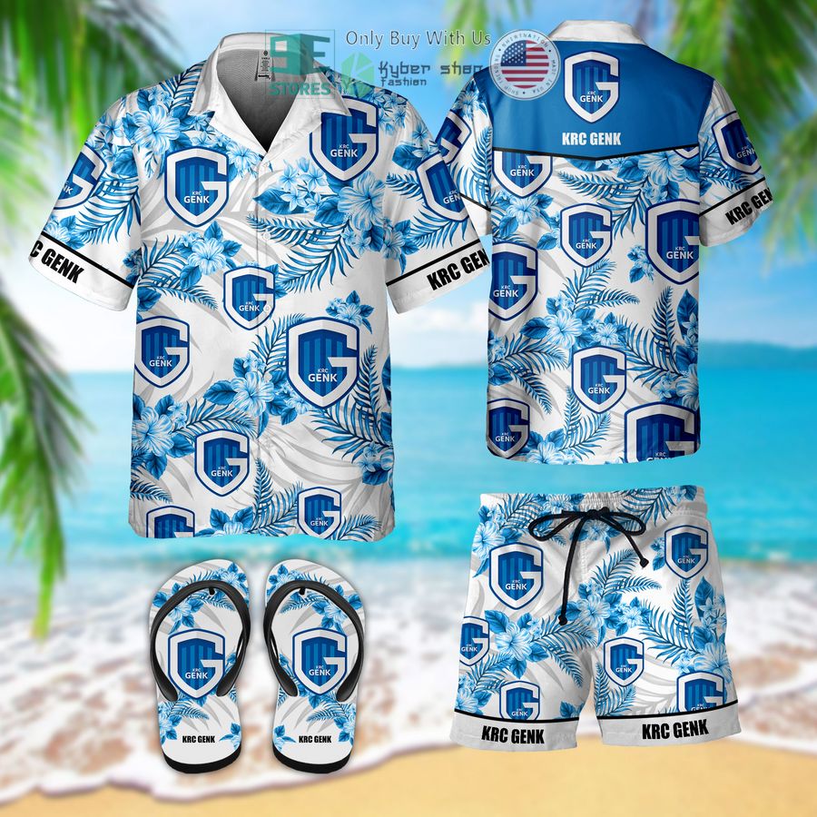 krc genk hawaii shirt shorts 1 15749