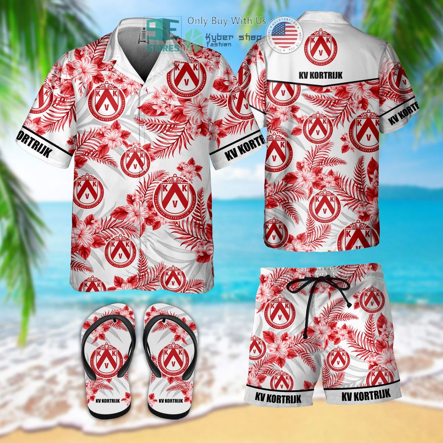 kv kortrijk hawaii shirt shorts 1 30501