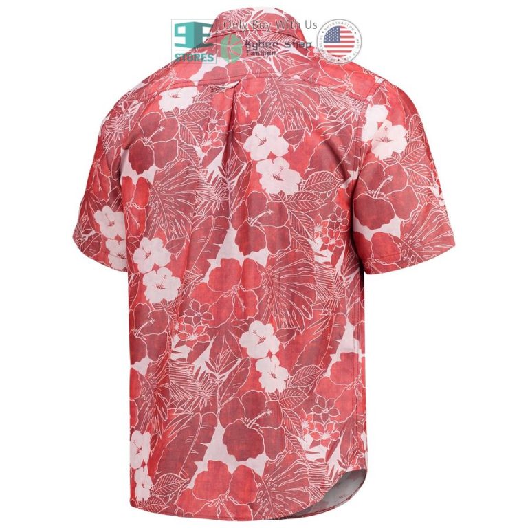 kyle busch tommy bahama coconut point playa flora camp red hawaiian shirt 3 68526