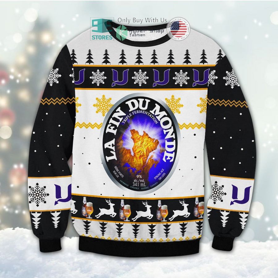 la fin du monde biere christmas sweatshirt sweater 1 30658