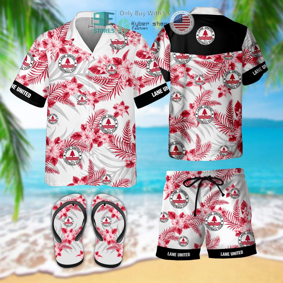 lane united hawaiian shirt flip flops 1 70865