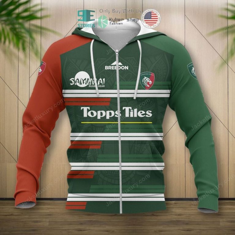 leicester tigers 2022 champions premiership rugby 3d shirt hoodie 3 35281