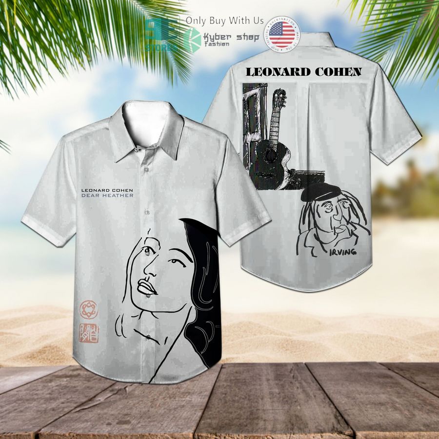 leonard cohen heather album hawaiian shirt 1 67649