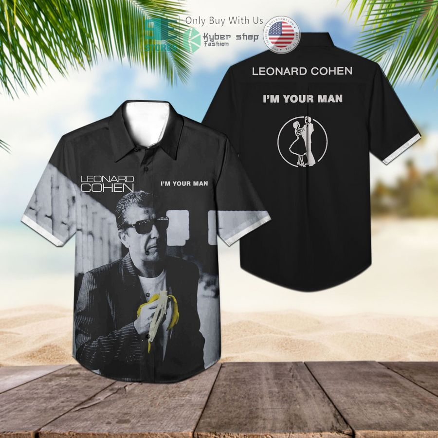 leonard cohen im your man album hawaiian shirt 1 49655