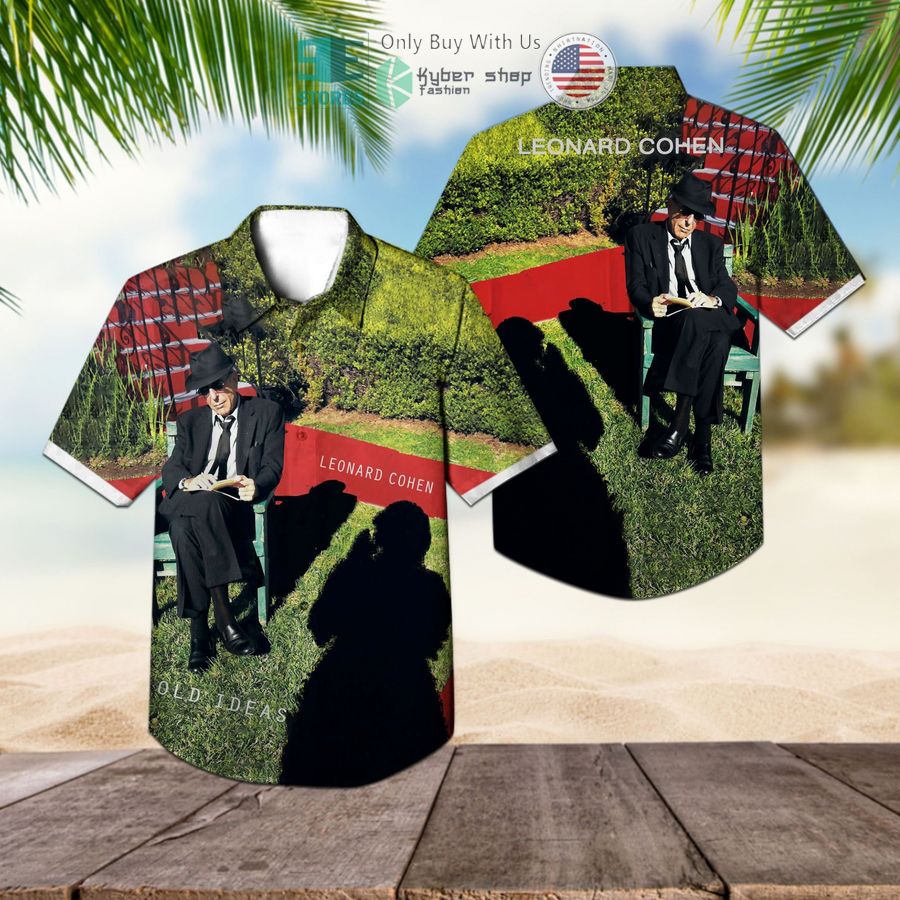 leonard cohen old ideas album hawaiian shirt 1 51745