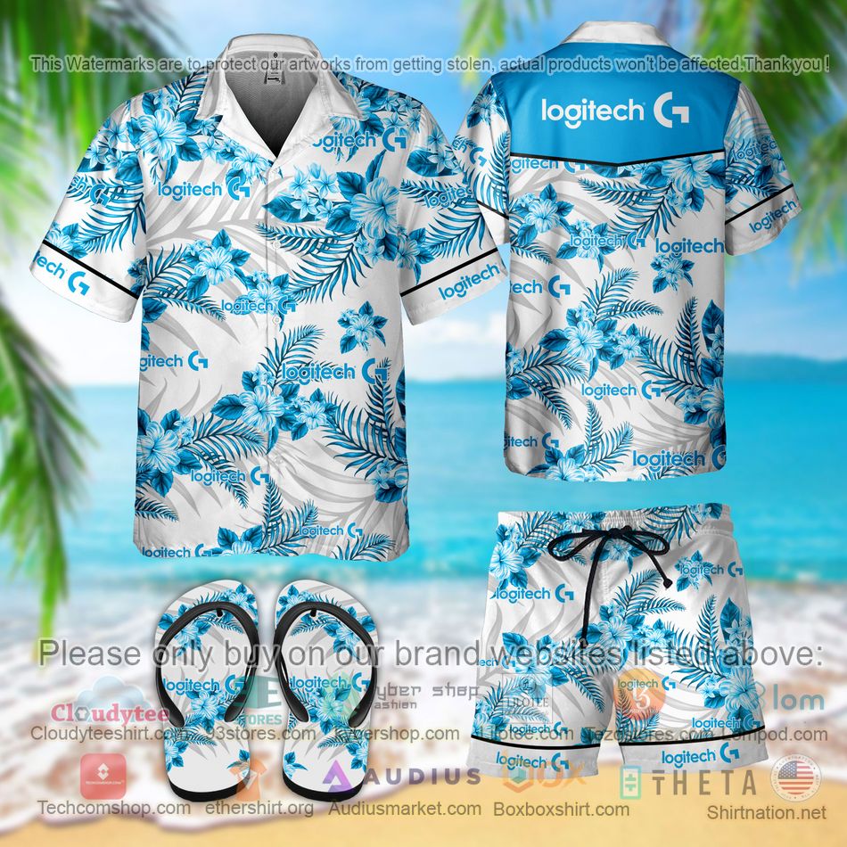 logitech hawaiian shirt shorts 1 84876
