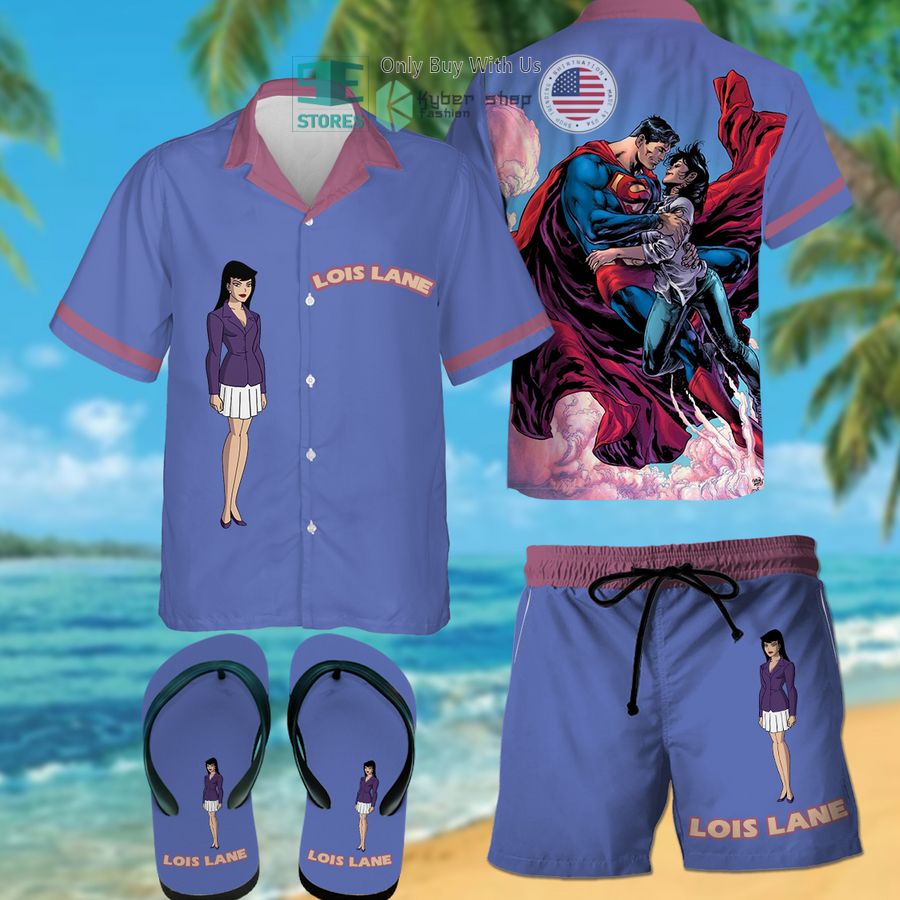 lois lane hawaiian shirt shorts 1 10165