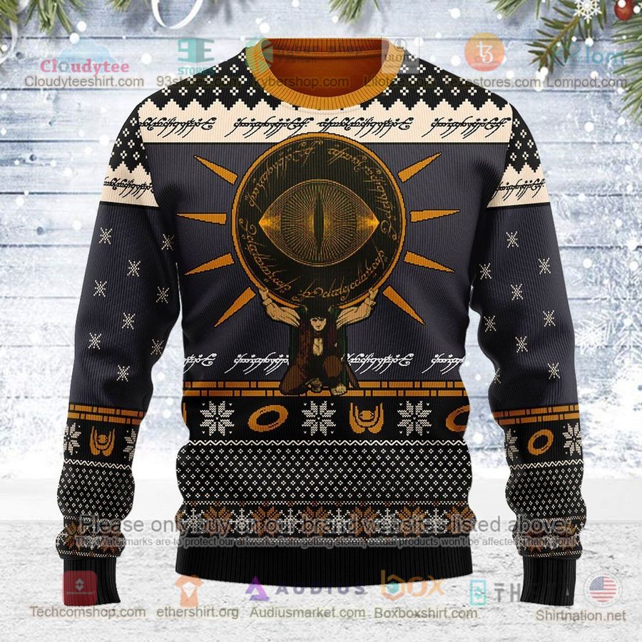 lord of the rings eye of sauron sweatshirt sweater 1 48124