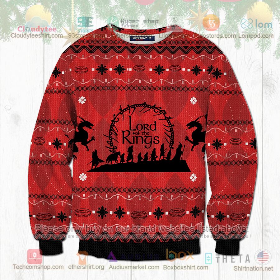lord of the rings red sweatshirt sweater 1 61648