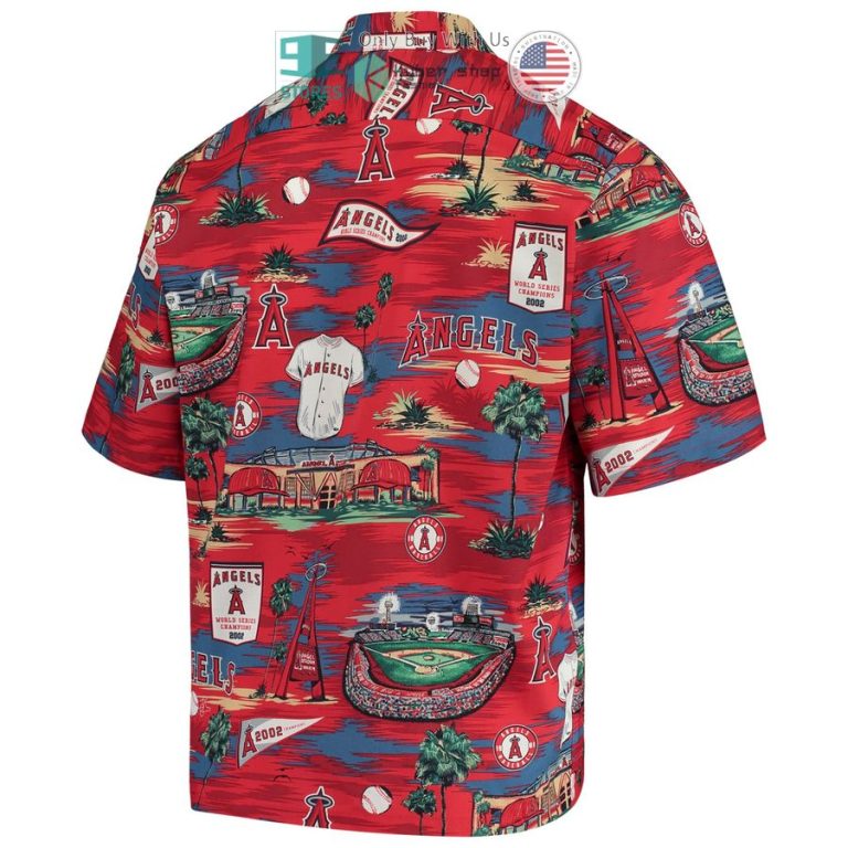 los angeles angels reyn spooner scenic red hawaiian shirt 3 80429