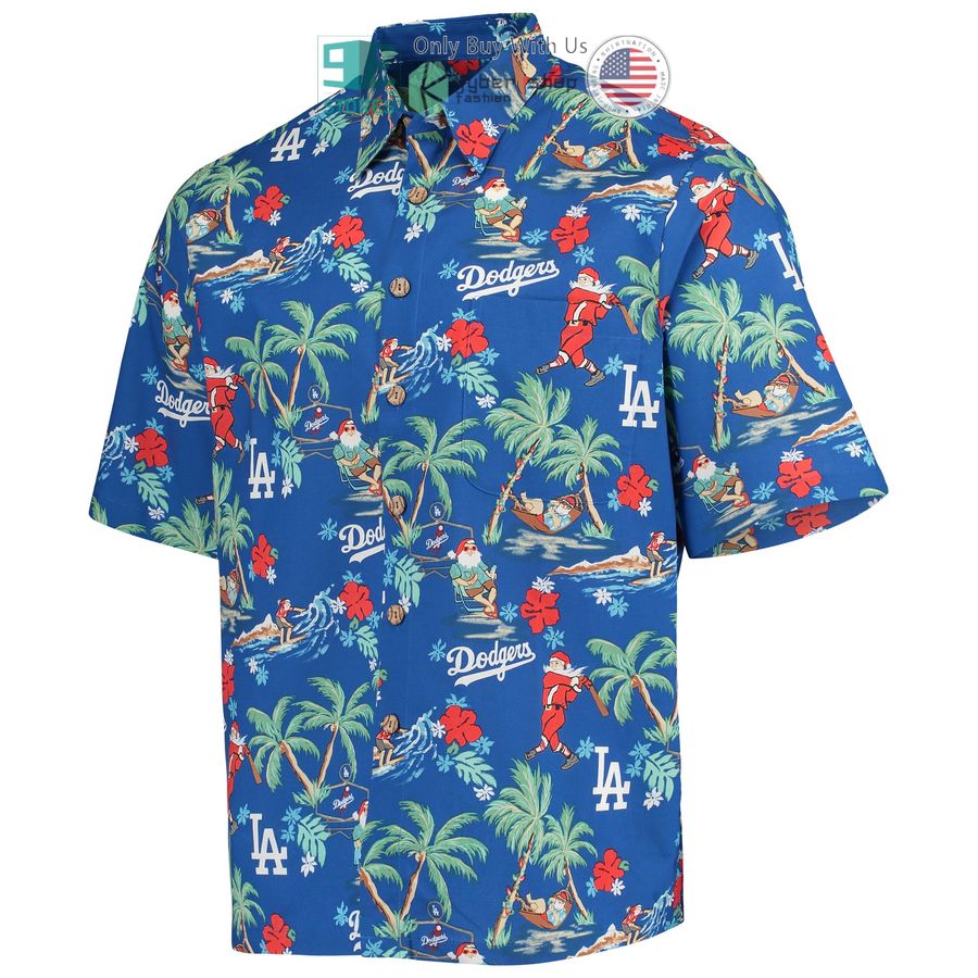 los angeles dodgers reyn spooner holiday royal hawaiian shirt 2 69301