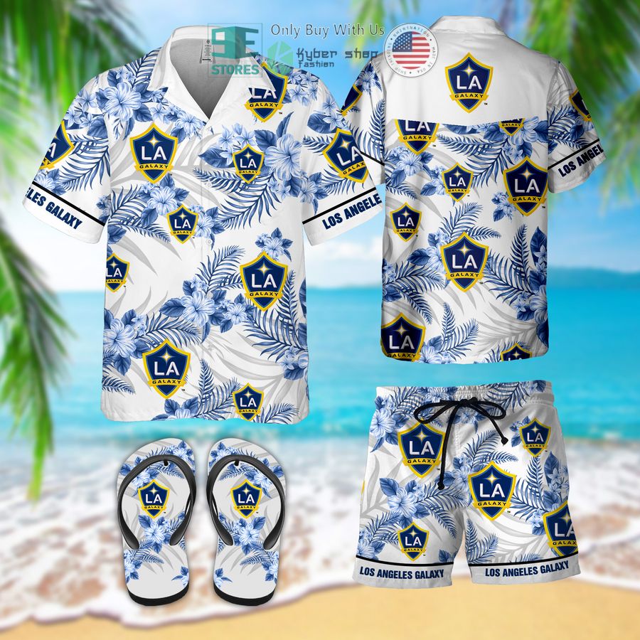 los angeles galaxy hawaiian shirt shorts 1 49795
