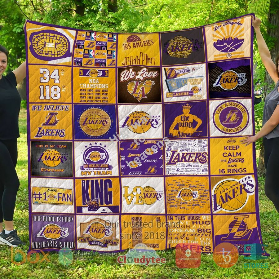 los angeles lakers we belive lakers quilt 1 89895