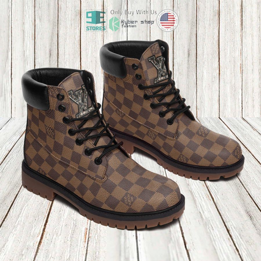 louis vuitton damier timberland boots 1 94145