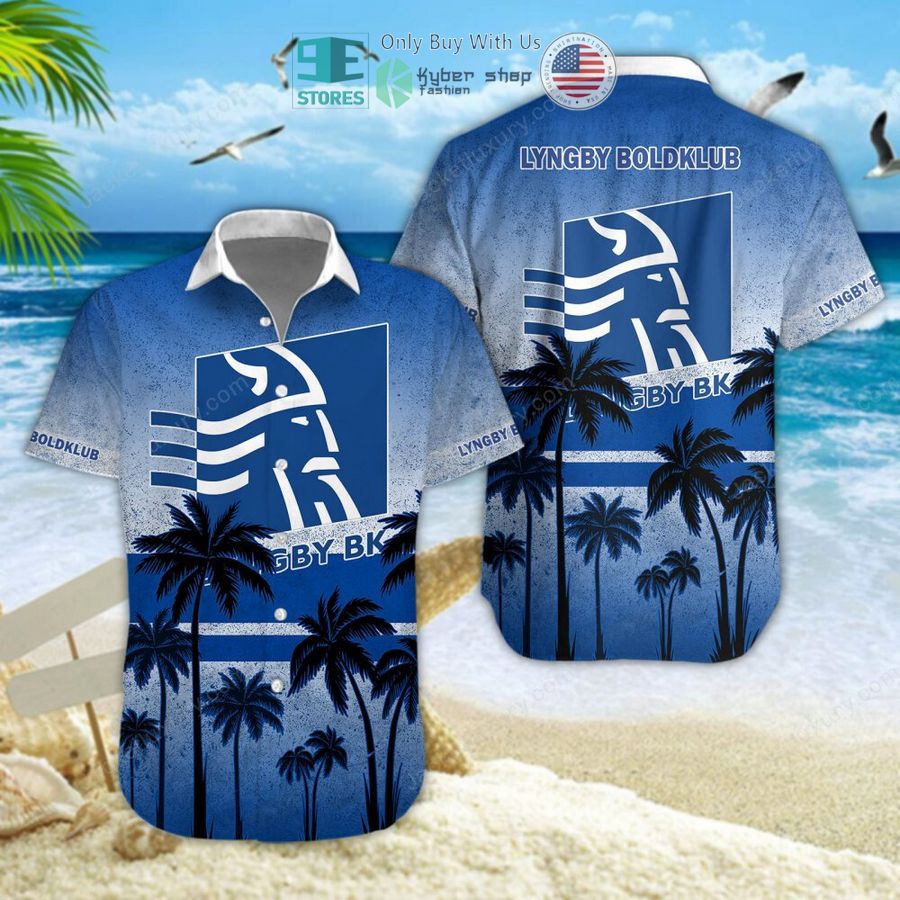 lyngby boldklub hawaii shirt shorts 1 30437