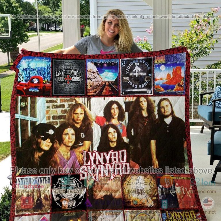 lynyrd skynyrd band album covers quilt 1 36976