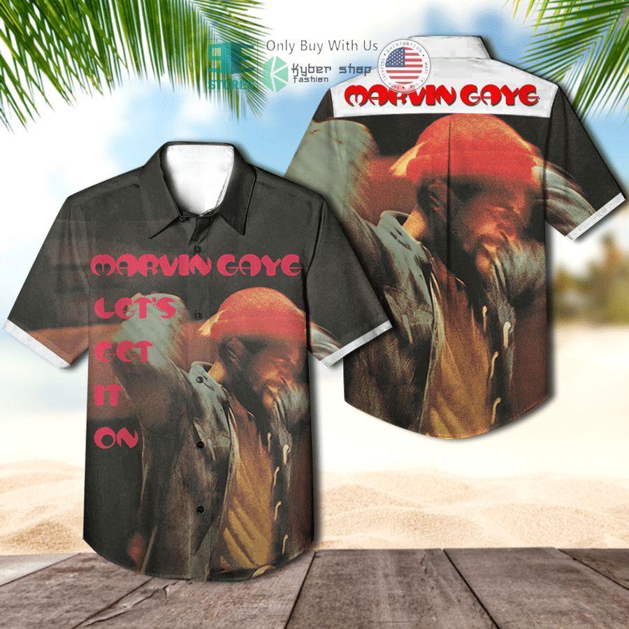 marvin gaye lets get it on album hawaiian shirt 1 24019