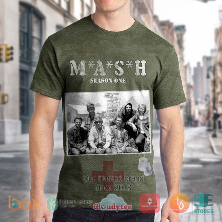 mash tv show season one album 3d t shirt 1 6461