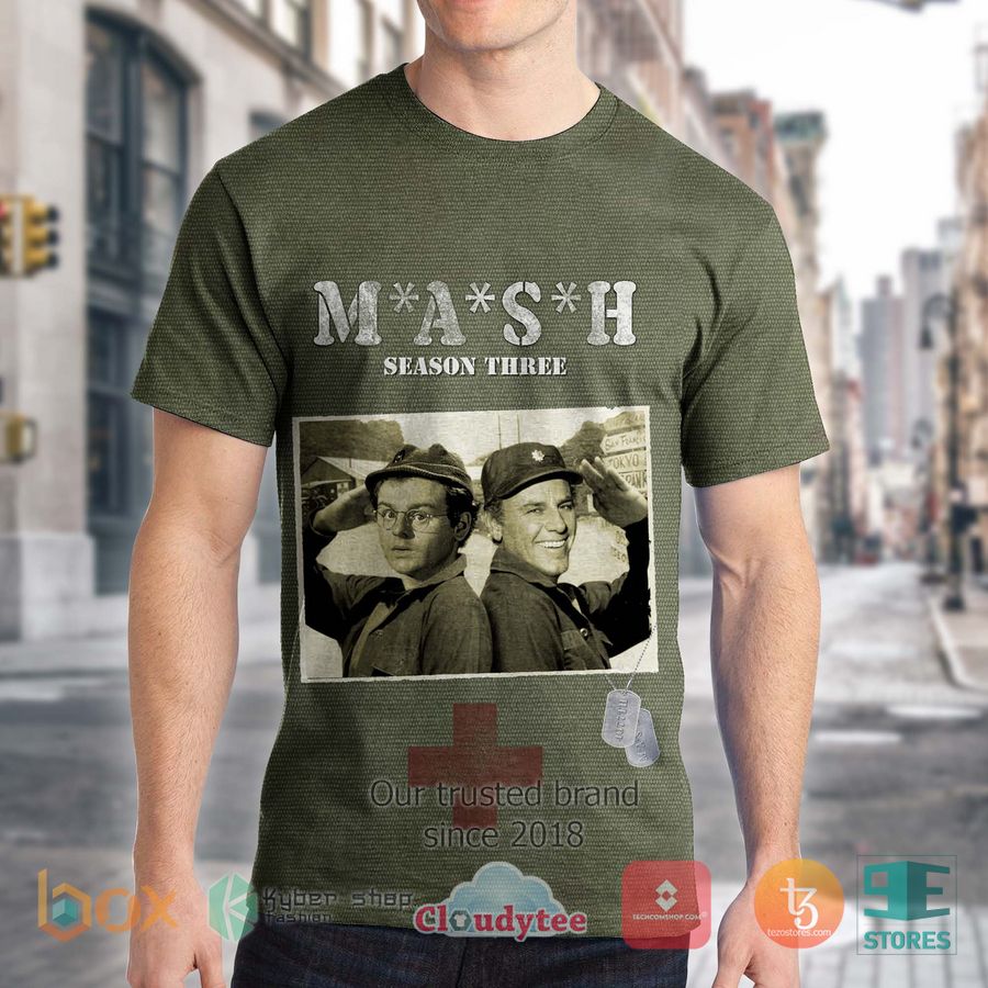 mash tv show season three album 3d t shirt 1 32018