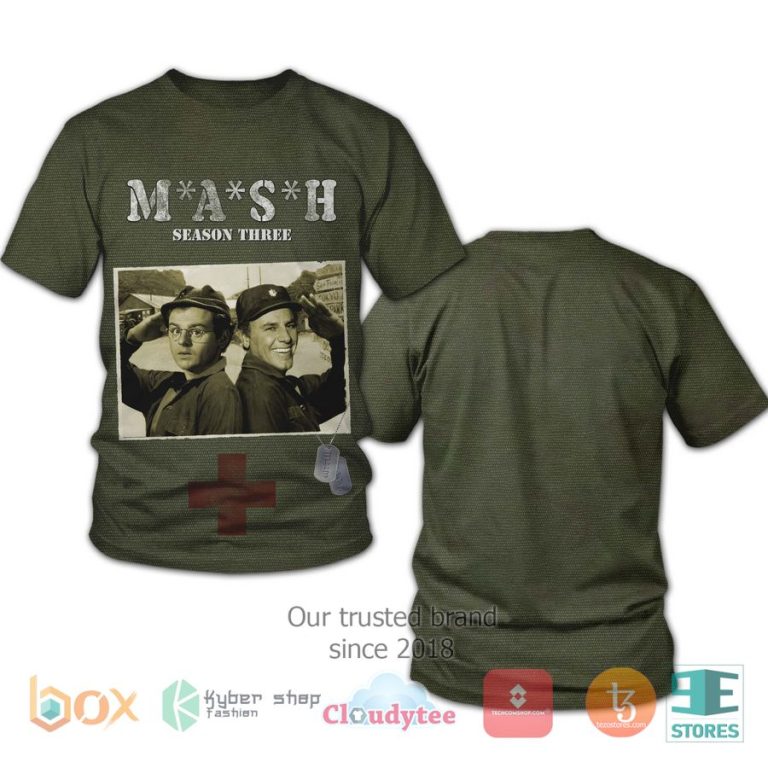 mash tv show season three album 3d t shirt 3 35274