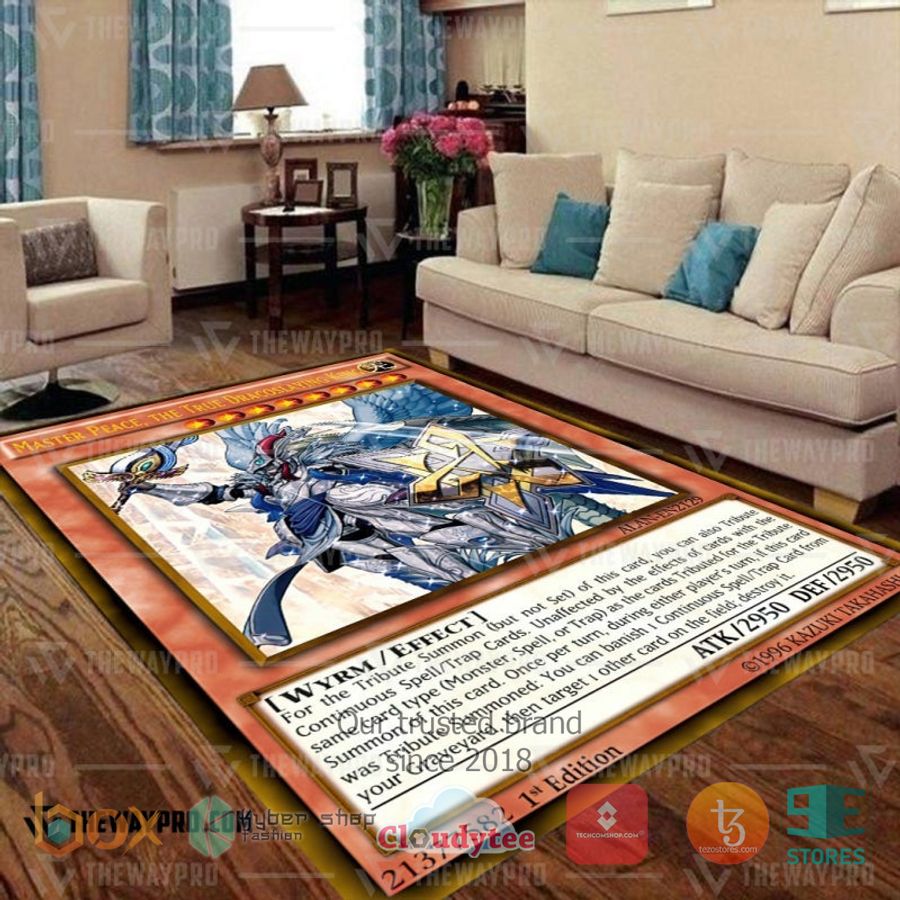 master peace the true dracoslaying king rug 1 7380