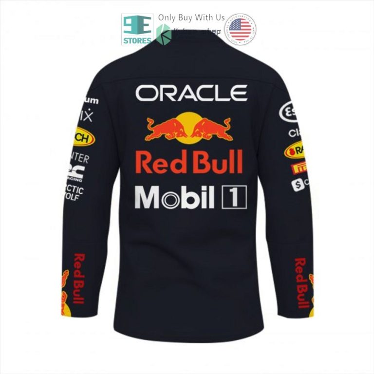 max verstappen oracle red bull hockey jersey 3 4239