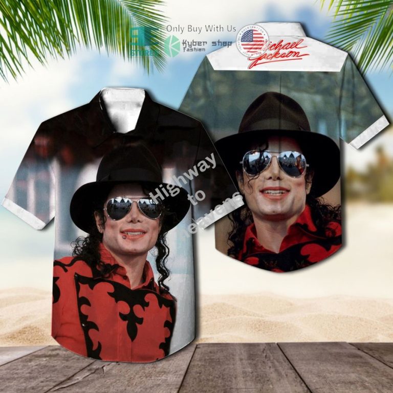 michael jackson halo album hawaiian shirt 1 15046