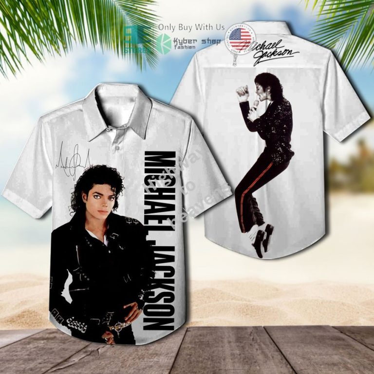 michael jackson king album hawaiian shirt 1 63024