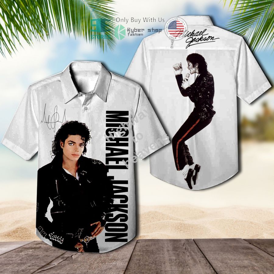 michael jackson king album hawaiian shirt 1 63024