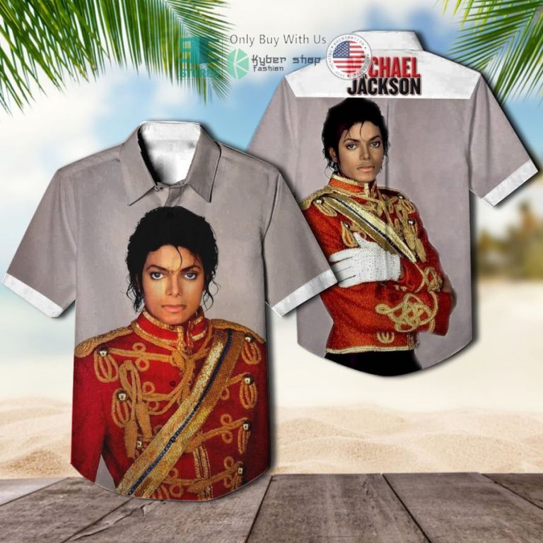 michael jackson my idol album hawaiian shirt 1 70259