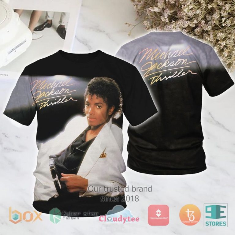 michael jackson thriller album 3d t shirt 1 40916